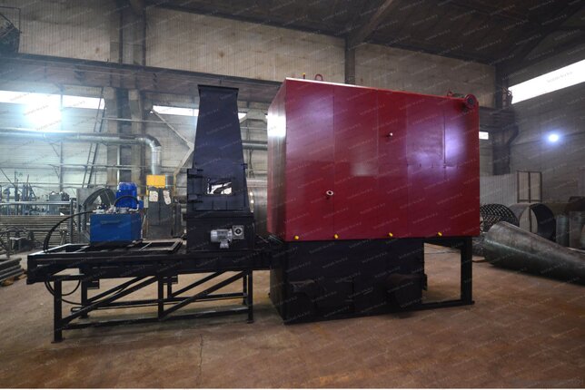 Котел 600 кВт на опилках с автоматической подачей