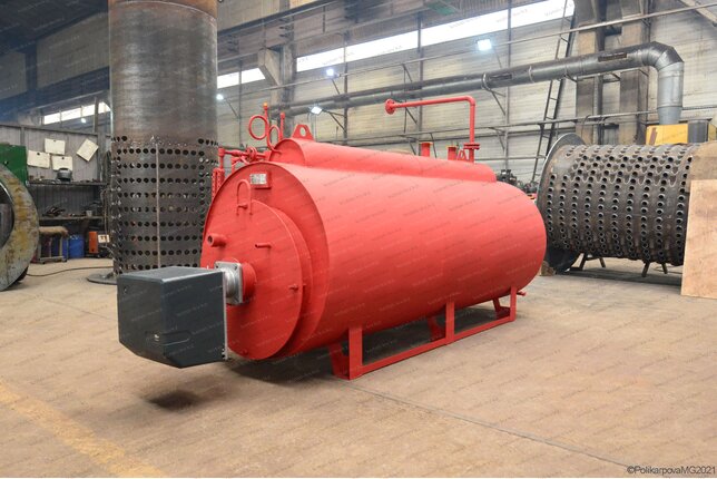 Парогенератор на дизеле 300 кг с температурой пара 115 С