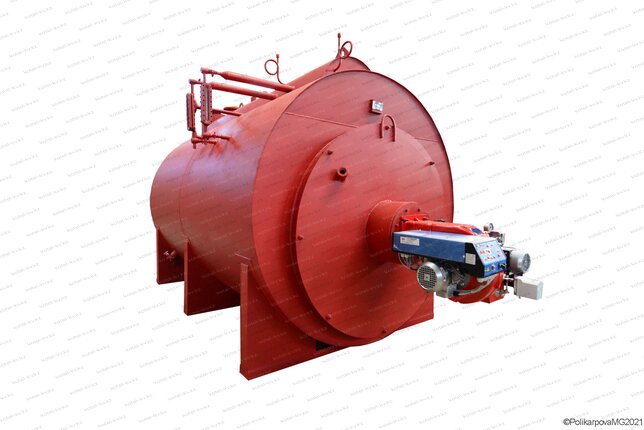 Котел паровой 1000 кг 115 С на дизеле