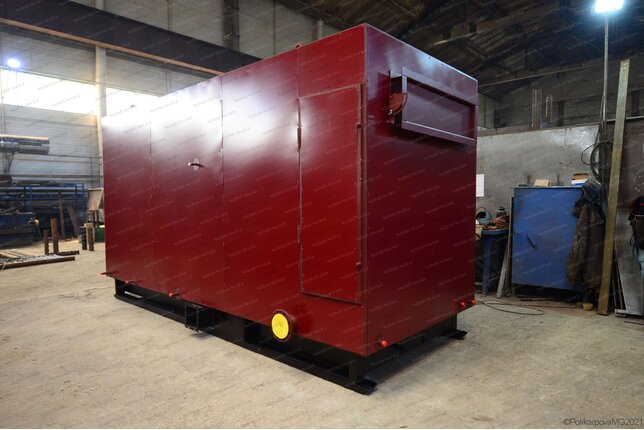 Котел на отходах лесопиления твердотопливный 0.15 МВт
